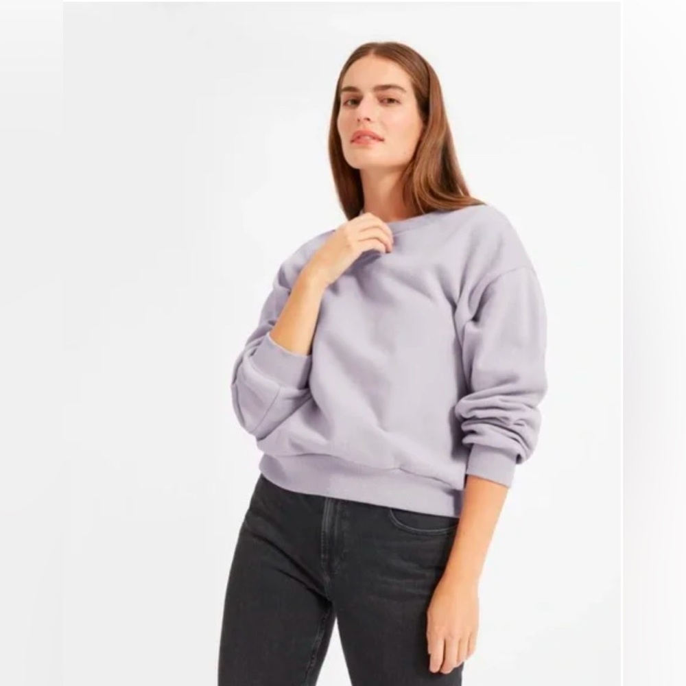 EVERLANE Cropped Sweatshirt - XS
